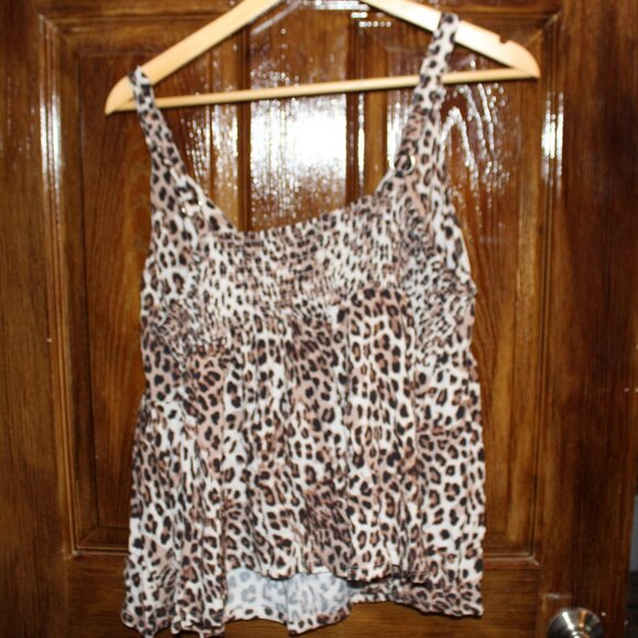 Cheetah print tank top - Picture 2 of 2